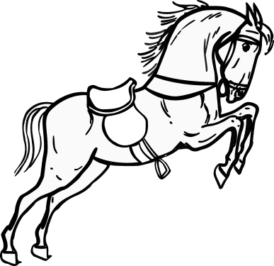 Save - Horse Black & White - Transparent PNG Free Download | PNGio