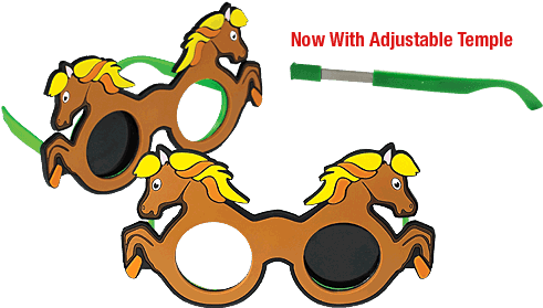 Horse Opaque Occluder Glasses - Good-lite Occluder Glasses, Opaque, Horse - 460900 - Transparent PNG Free Download | PNGio