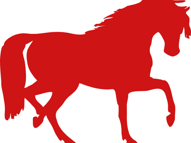 Red Horse Cliparts - Horse Silhouette Clip Art - Transparent PNG Free Download | PNGio