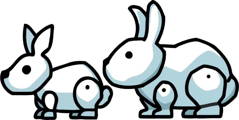 Rabbit - Scribblenauts Wiki - Scribblenauts Unlimited Horse - Transparent PNG Free Download | PNGio