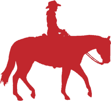 Rodeo Bible Camp - Horse And Rider Silhouette - Transparent PNG Free Download | PNGio