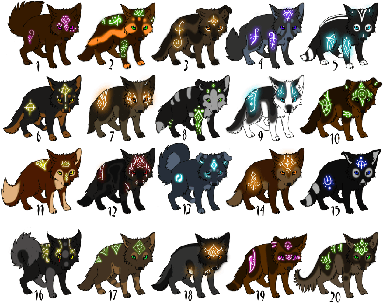 #pups Drawings On Paigeeworld - Horse Markings - Transparent PNG Free Download | PNGio