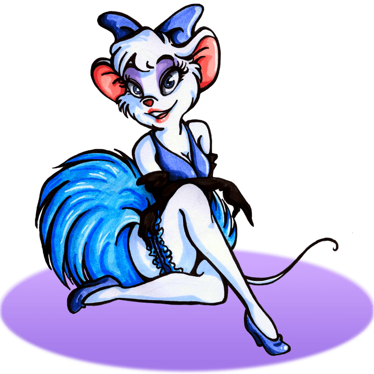 Miss Kitty By Yaraffinity - Basil The Great Mouse Detective Kitty Mouse - Transparent PNG Free Download | PNGio