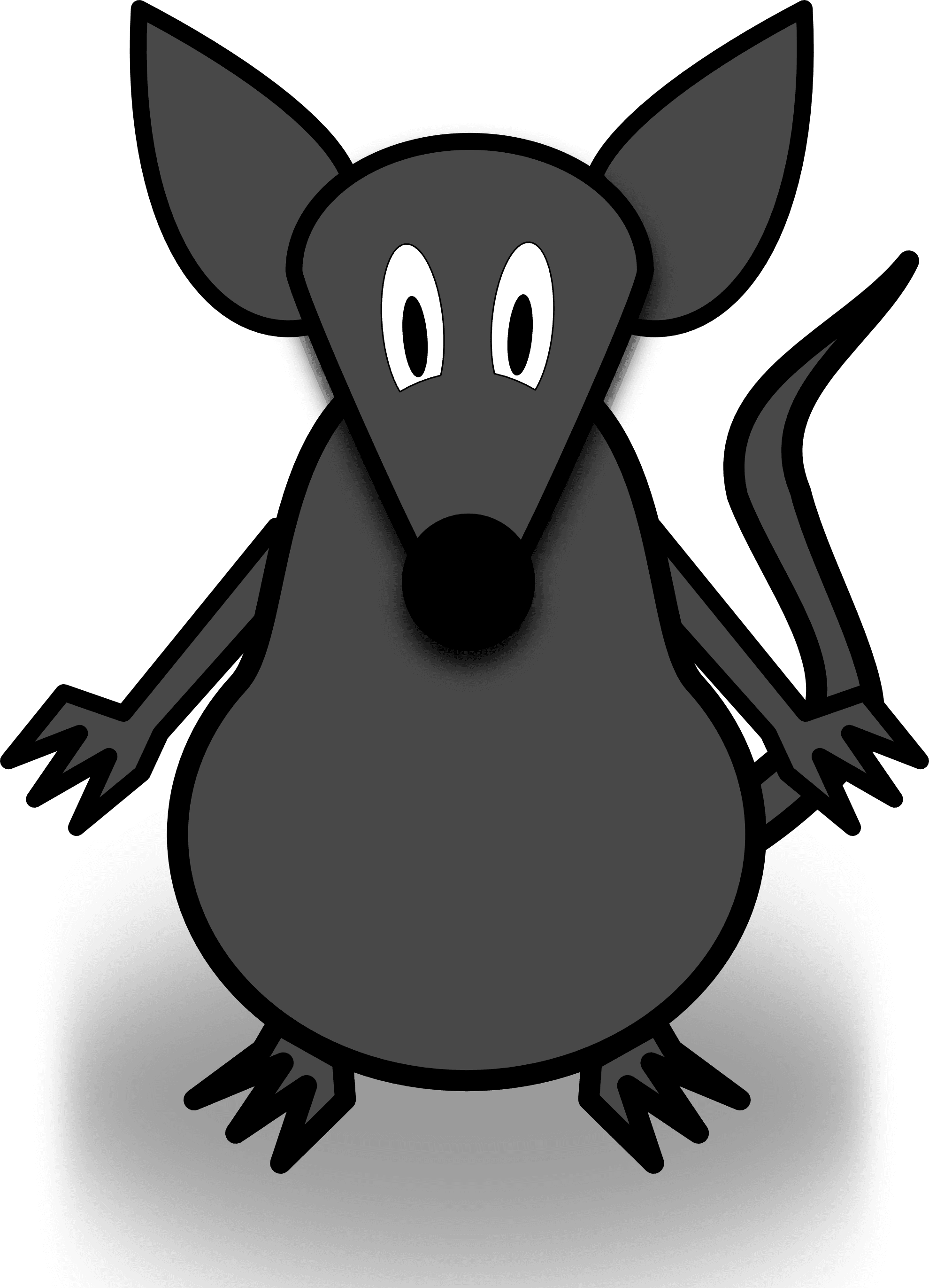 Mice Clipart Tikus - Cartoon Mouse Wall Clock - Transparent PNG Free Download | PNGio
