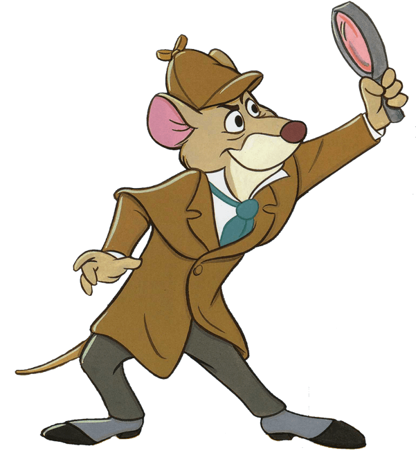 Great Mouse Detective - Basil The Great Mouse Detective Png - Transparent PNG Free Download | PNGio