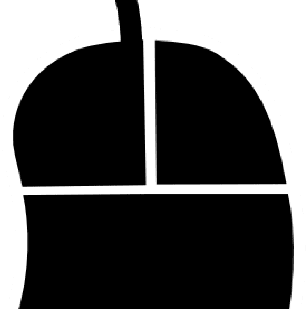 Computer Mouse Clipart Computer Mouse Clip Art At Clker - Computer Mouse Silhouette - Transparent PNG Free Download | PNGio