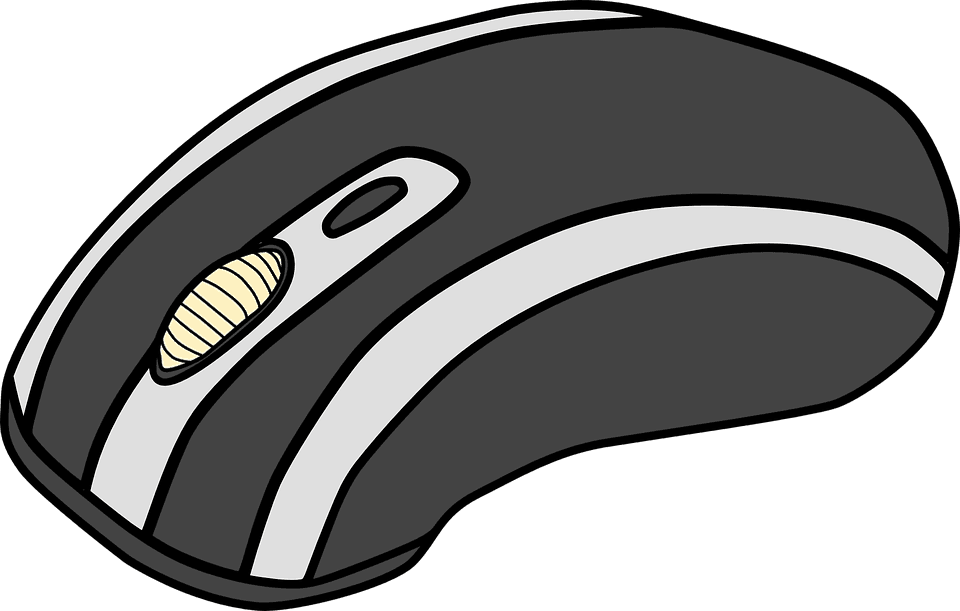 Mouse, Computer, Hardware, Wheel, Black, Computer Mouse - Mouse Computer Cartoon Png - Transparent PNG Free Download | PNGio