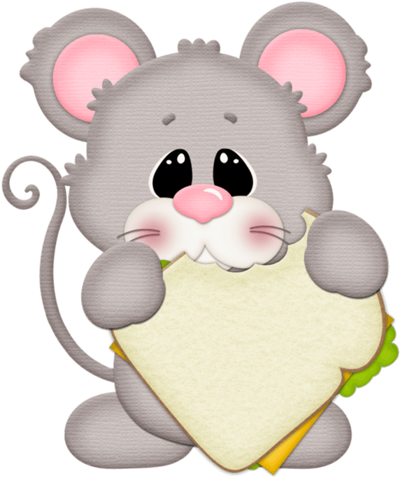 Patchwork - Mouse Eating Corn Cartoon - Transparent PNG Free Download | PNGio