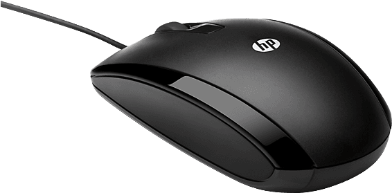 Hp X500 Wired Mouse - Transparent PNG Free Download | PNGio