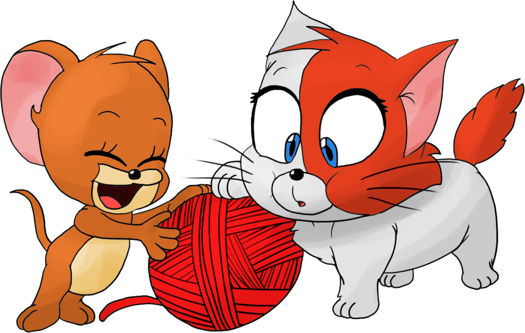 A Game Of Kitten And Mouse By Juacoproductionsarts - Tom And Jerry The Unshrinkable Jerry Mouse - Transparent PNG Free Download | PNGio