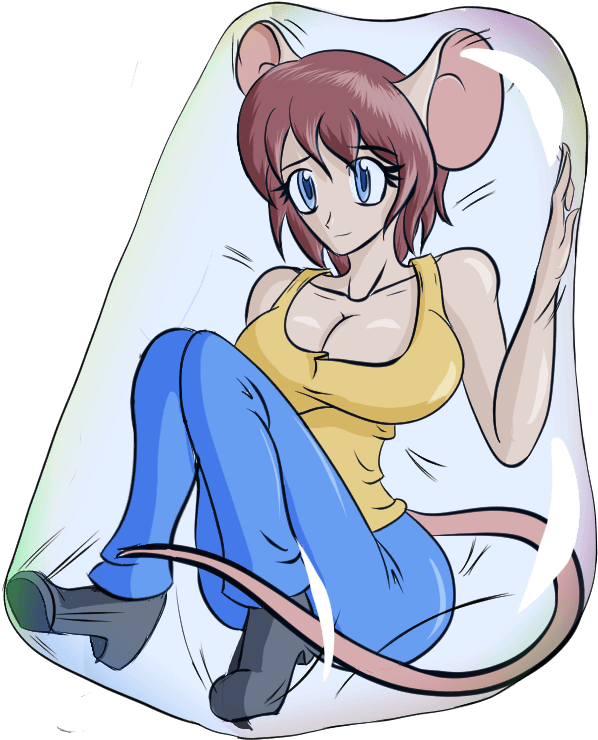 Chelsea Mouse Girl By Scarlett-nova - Mouse Girl - Transparent PNG Free Download | PNGio