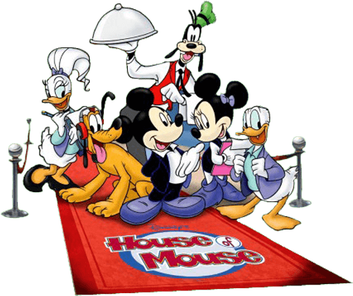 Mouse Clipart Mouse House - House Of Mouse Png - Transparent PNG Free Download | PNGio