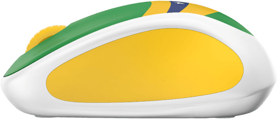 Logitech M238 World Cup Themed Wireless Mouse - Logitech M 238 Brazil Fan Wireless Mouse - Transparent PNG Free Download | PNGio