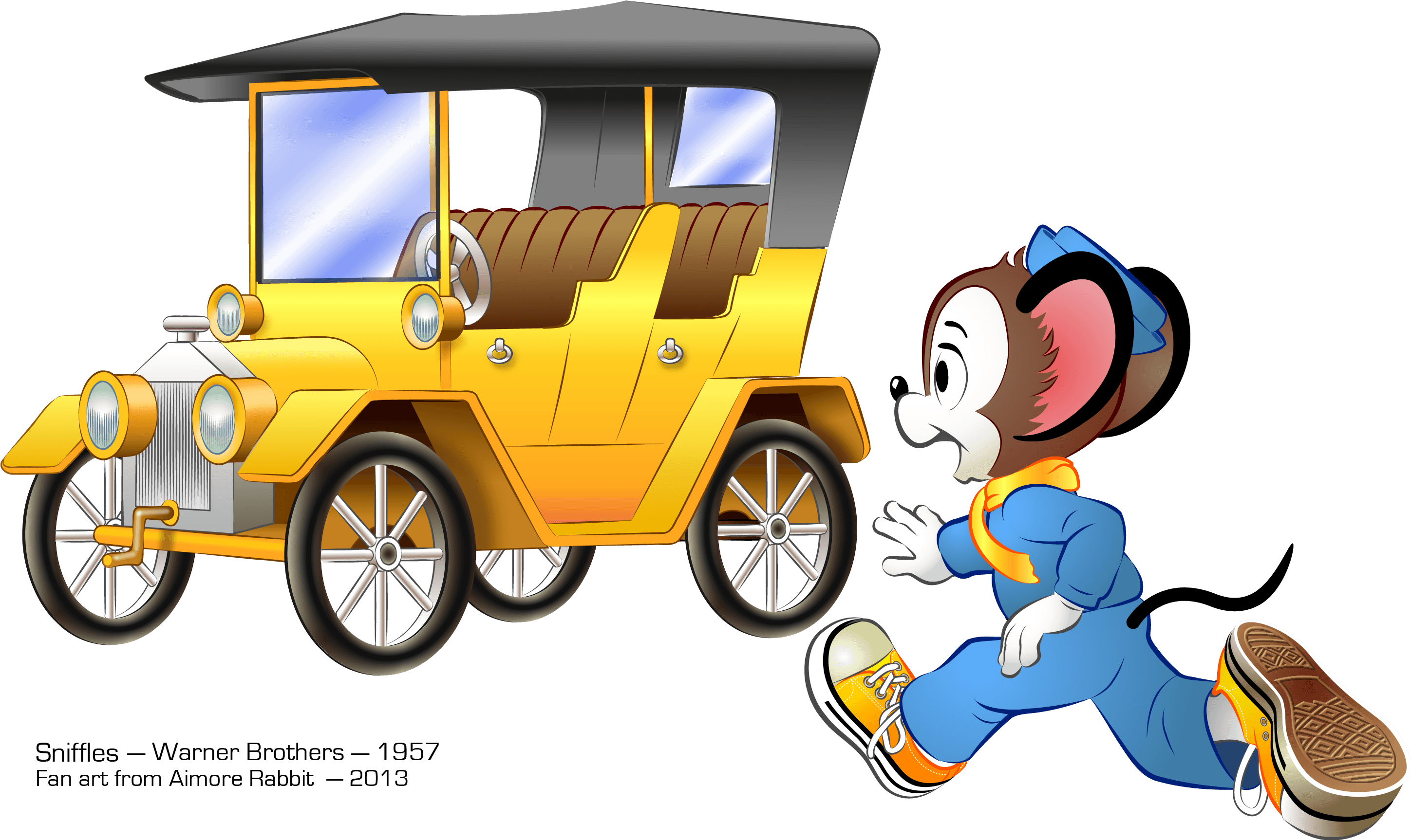 Fan Art, Sniffles, - Sniffles Mouse - Transparent PNG Free Download | PNGio