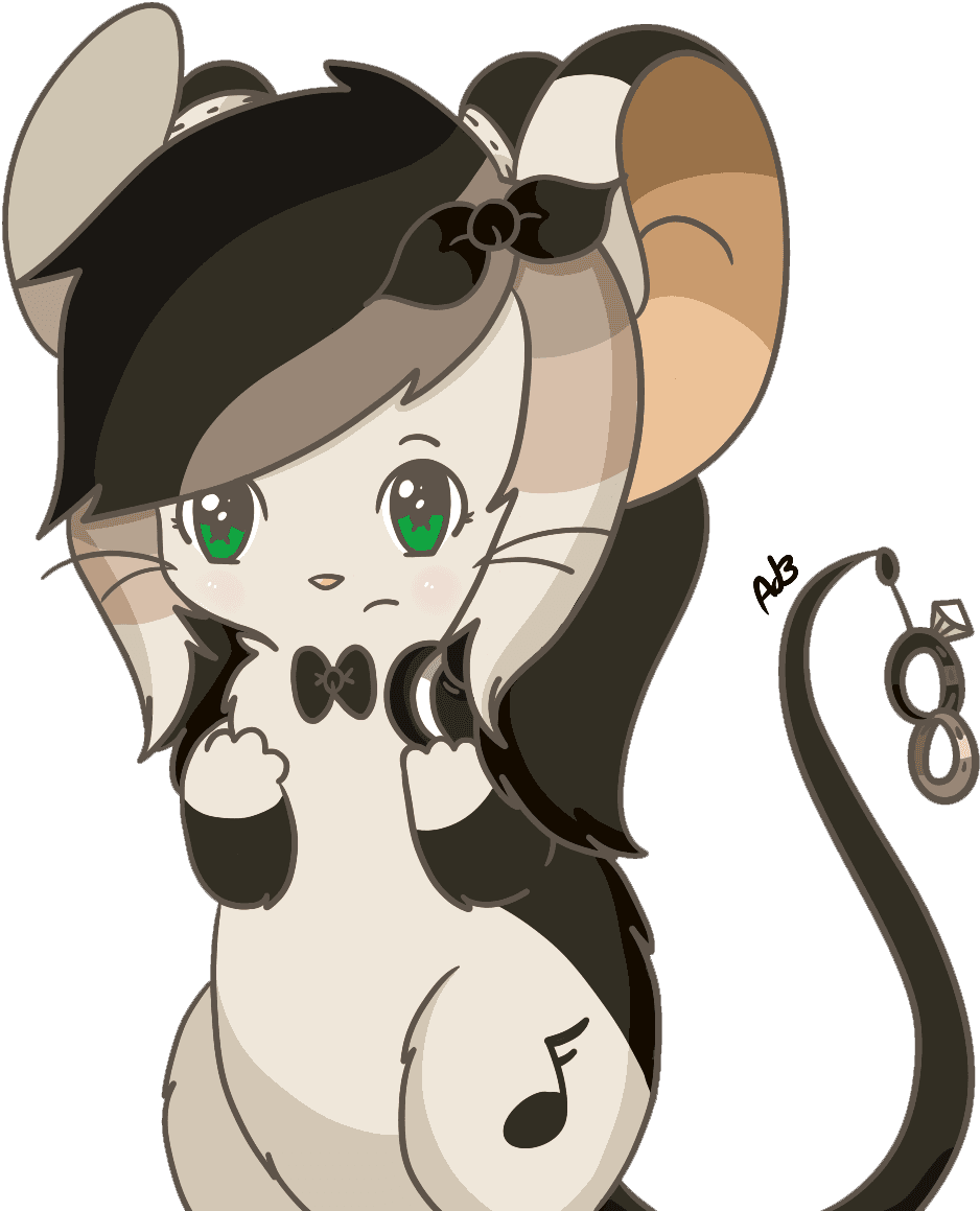 My Mouse In The Musical Fur By Saikochai - My Transformice Mouse - Transparent PNG Free Download | PNGio
