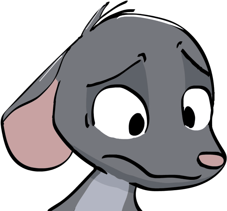 Sad Mouse By Feviiru - Sad Mouse - Transparent PNG Free Download | PNGio