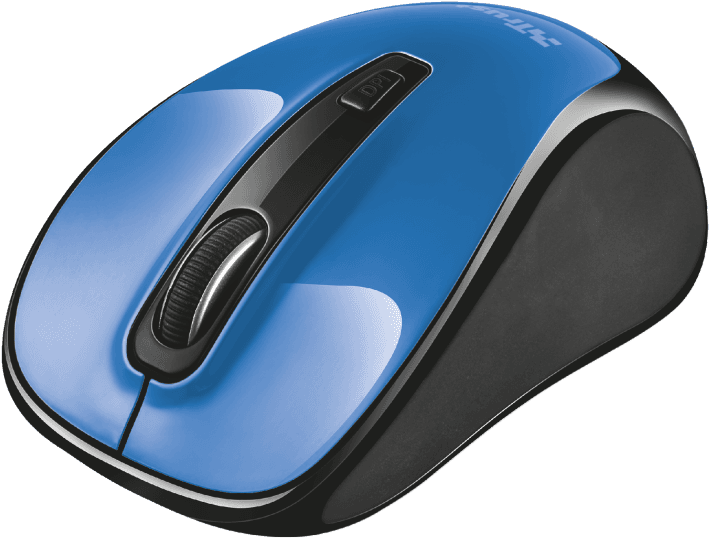 Xani - Trust Xani - Bluetooth Optical Mouse - Blue - Transparent PNG Free Download | PNGio