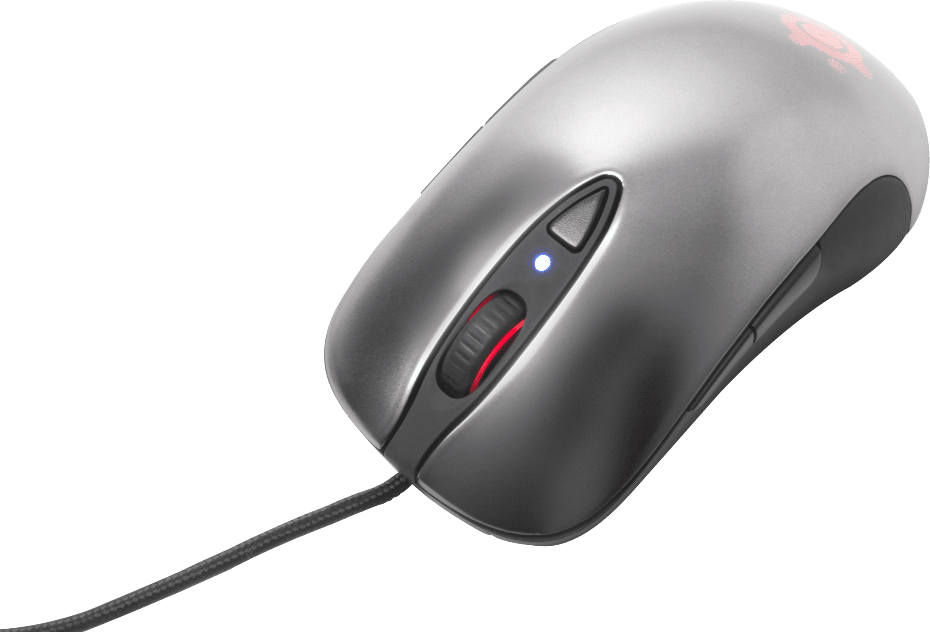 Pc Mouse Png Image - Steelseries Sensei Laser Gaming Mouse (grey) - Transparent PNG Free Download | PNGio
