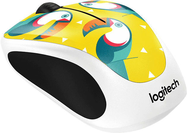 Logitech M238 - Wireless Optical Mouse - Pc/mac - Toucan - Transparent PNG Free Download | PNGio