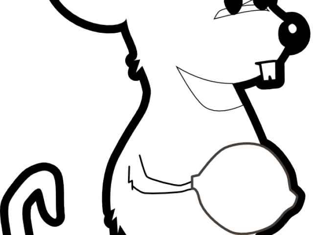 Rat Mouse Clipart Black - Clipart Black And White Mouse Png - Transparent PNG Free Download | PNGio