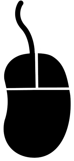 All Photo Png Clipart - Computer Mouse Silhouette Vector - Transparent PNG Free Download | PNGio