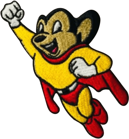 Measuring Embroidery Digitizing Quality Most Useful - Mighty Mouse Cartoon - Transparent PNG Free Download | PNGio
