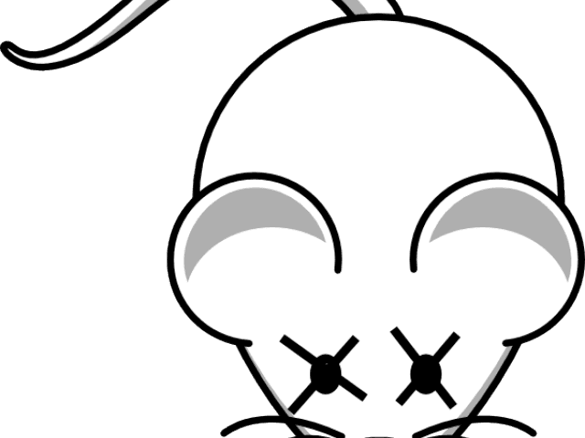 Dead Clipart Dead Mouse - Cartoon Mouse - Transparent PNG Free Download | PNGio
