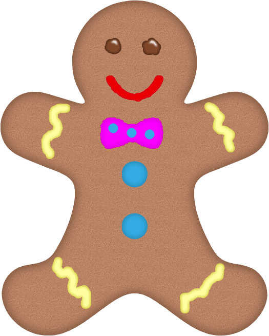 You Gave Me The Desire, So I Decided To Try A Gingerbread - Gingerbread Man Monogram - Transparent PNG Free Download | PNGio