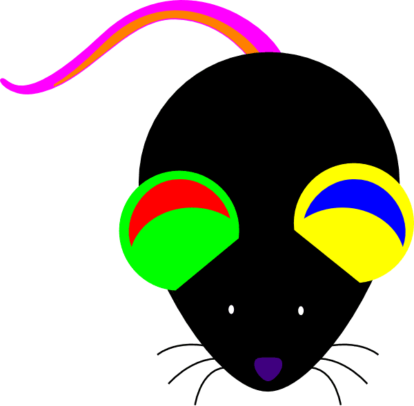 Neon Mouse Clip Art - Neon Mouse Clip Art - Transparent PNG Free Download | PNGio