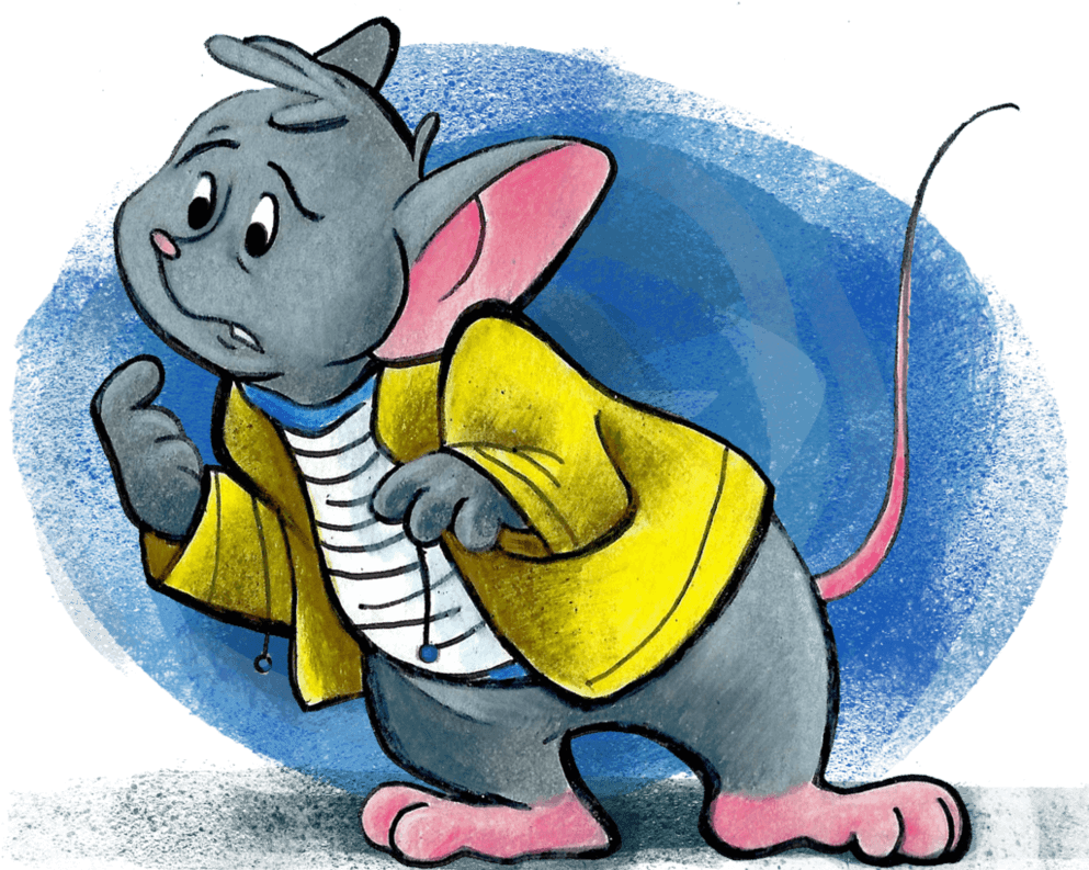 Milton, The Lighthouse Mouse By Alexandrabowmanart - Cartoon - Transparent PNG Free Download | PNGio