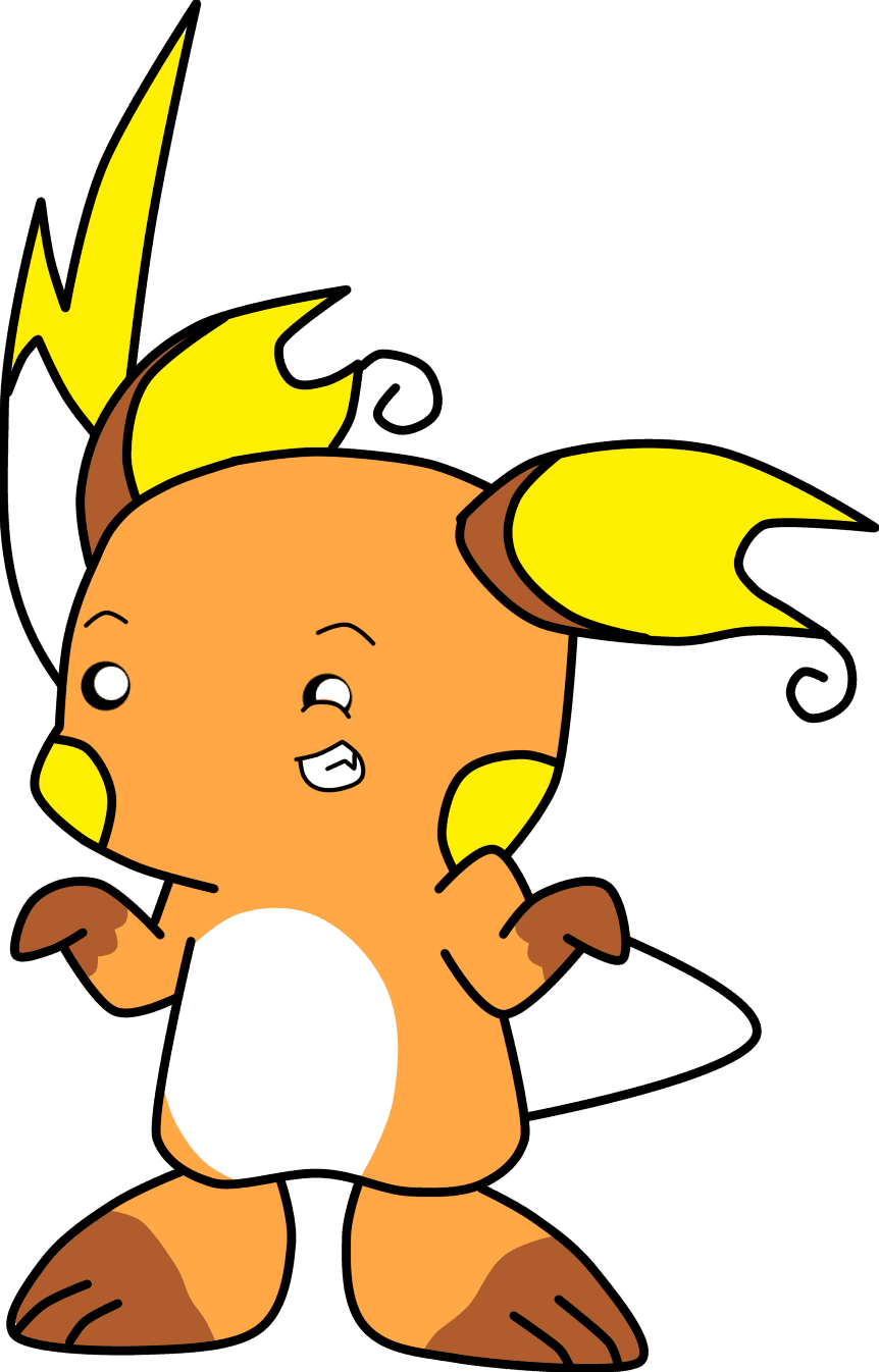 The Big Orange Panda Mouse By Implosion-explosion - Pokemon Panda - Transparent PNG Free Download | PNGio