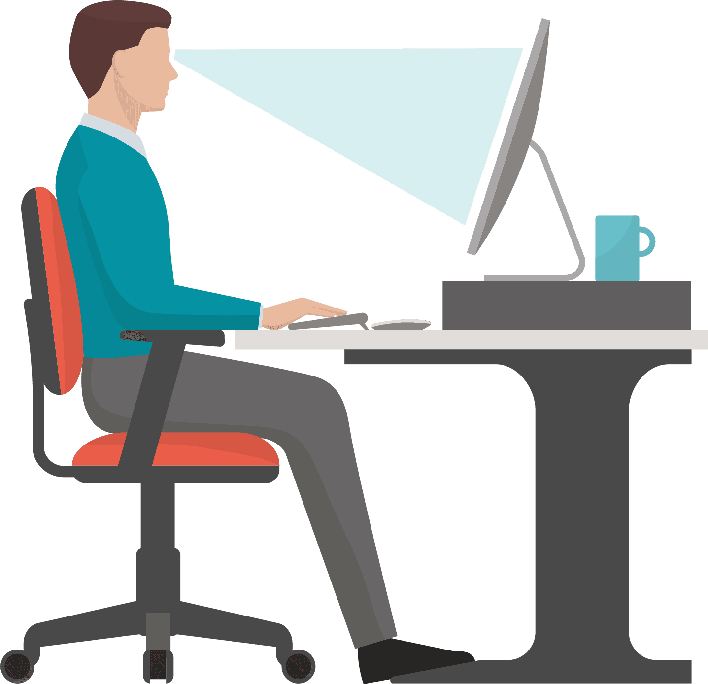 Camera Mouse - Ergonomics In The Workplace - Transparent PNG Free Download | PNGio