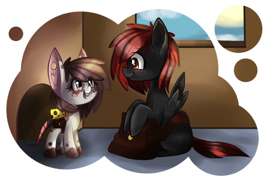 Rat Has A Mouse Infestation Wait ,what By - Cartoon - Transparent PNG Free Download | PNGio