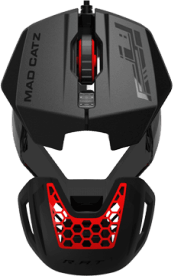 Pc Мышь Mad Catz Rat 1 Mouse - Mad Catz Rat 1 - Transparent PNG Free Download | PNGio