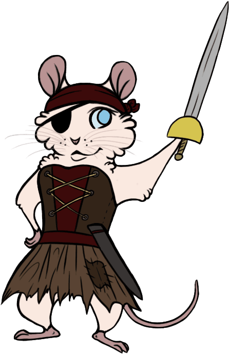 Pirate Mouse Trade By Ekbellatrix - Seaman - Transparent PNG Free Download | PNGio
