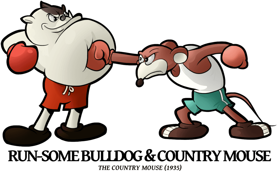 Run-some Bulldog 'n Country Mouse By Boscoloandrea - Merrie Melodies - Transparent PNG Free Download | PNGio