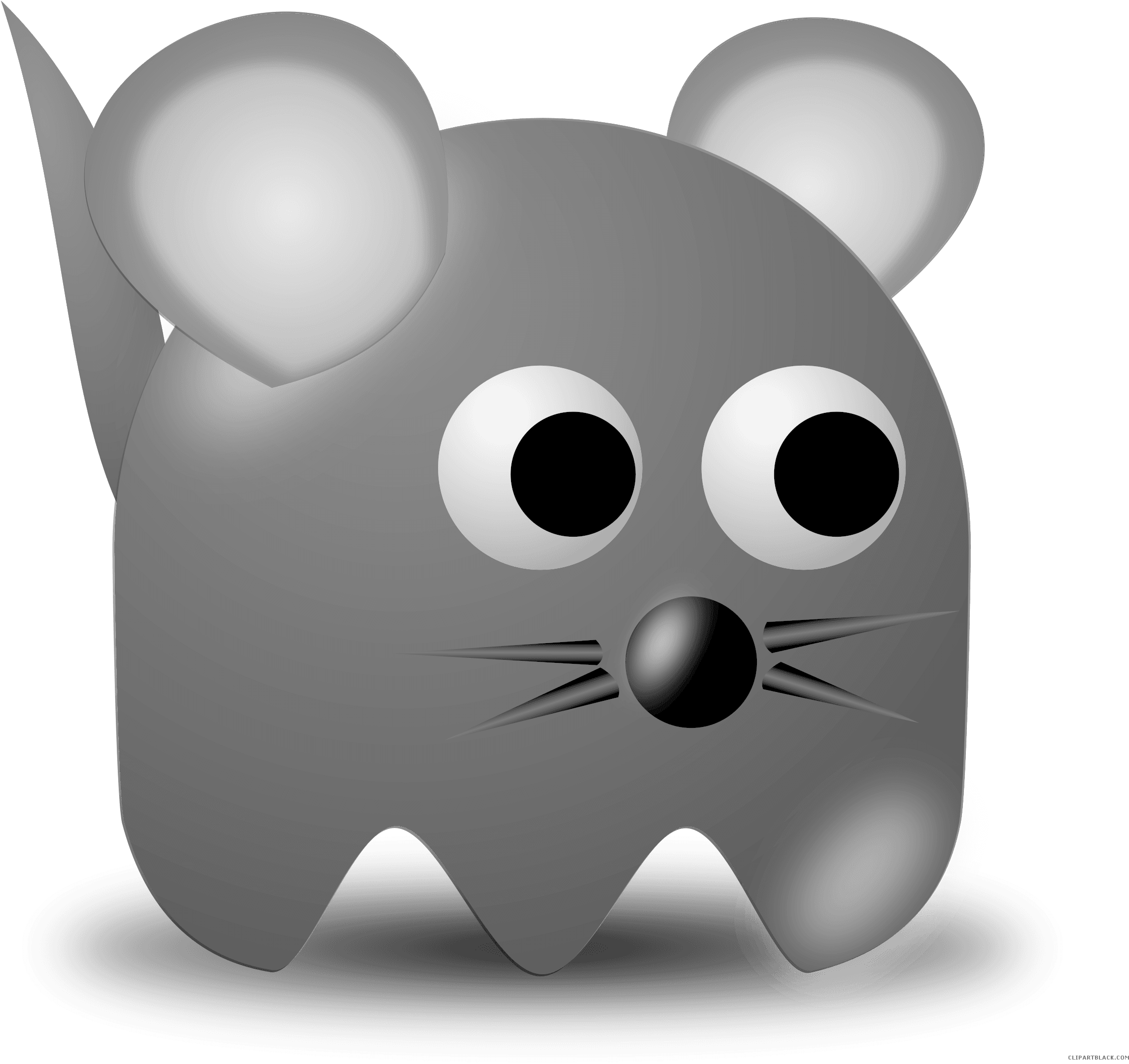 Black Mouse Animal Free Black White Clipart Images - Bad Guy Transparent Cartoon - Transparent PNG Free Download | PNGio