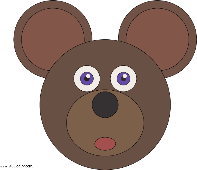 Mouse Clipart Face Mask - Рисунок Из Кругов - Transparent PNG Free Download | PNGio