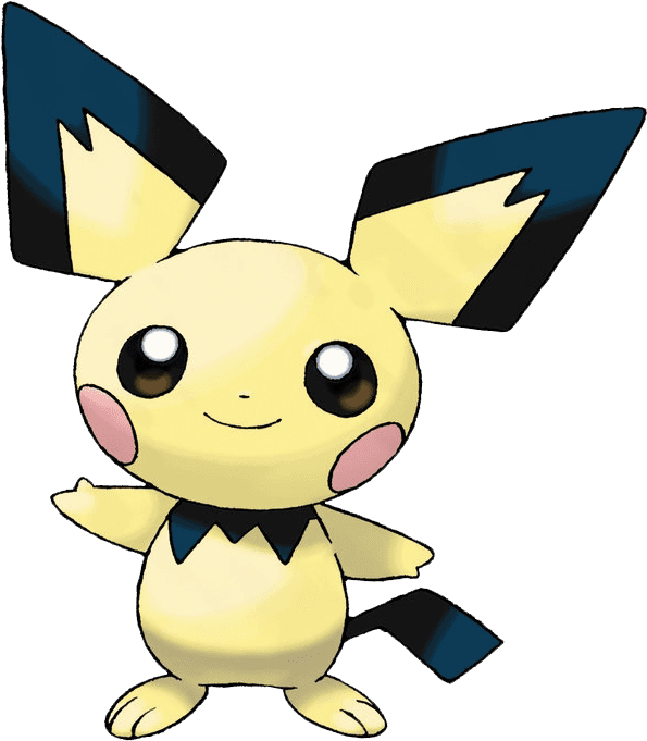 Pichu, - Pokemon Pichu - Transparent PNG Free Download | PNGio