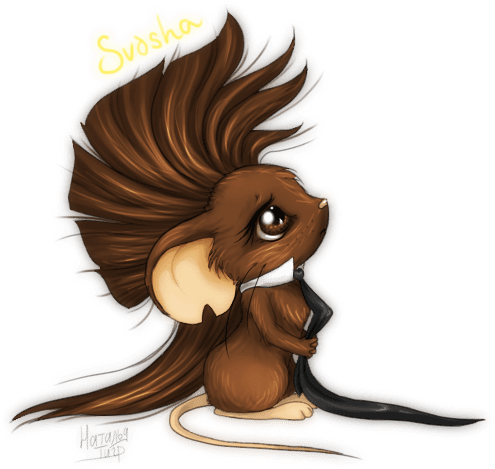 A Hungry Mouse By Krikdushi - Transformice - Transparent PNG Free Download | PNGio