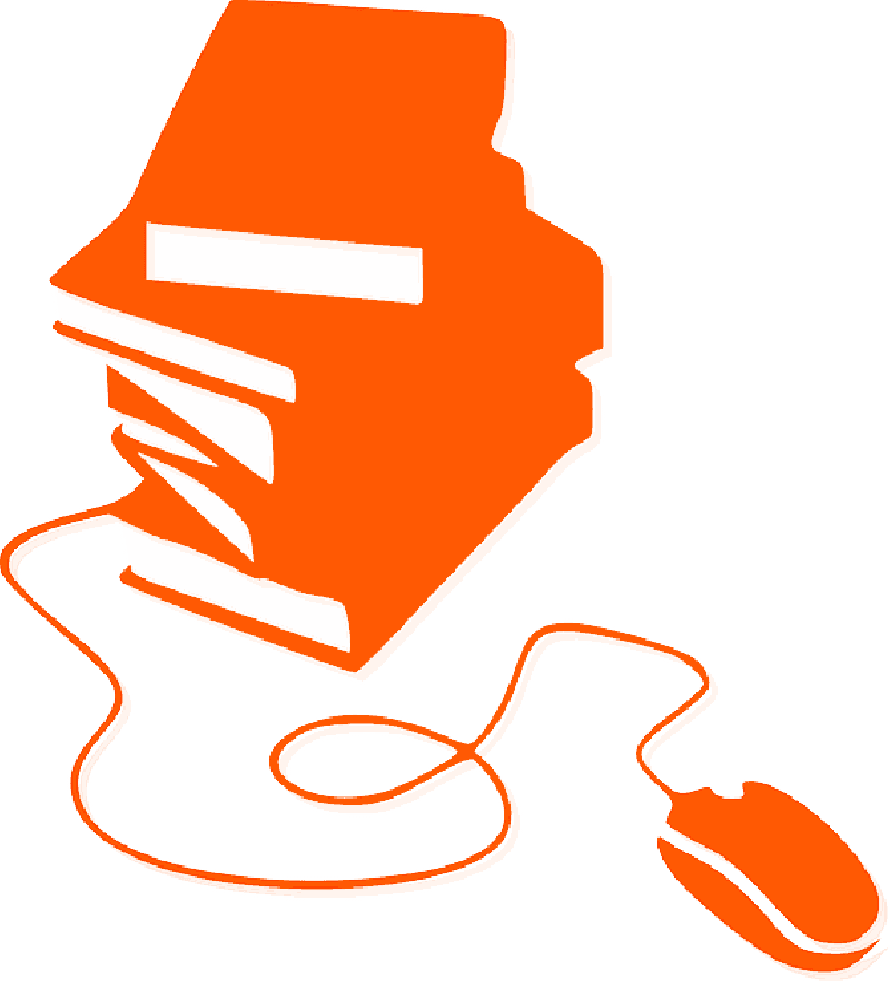 Books, Mouse, Browsing, Knowledge, Orange, Abstract - Book Lovers' Miscellany By Claire Cock-starkey - Transparent PNG Free Download | PNGio