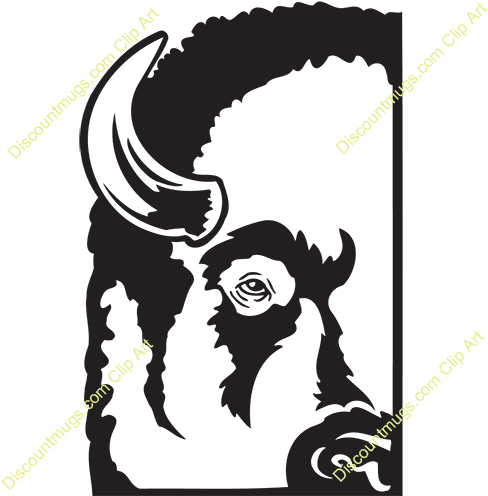 Clipart 14577 Buffalohead Mugs T Shirts Picture Mouse - Clip Art - Transparent PNG Free Download | PNGio