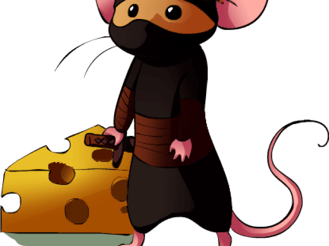 Ninja Clipart Mouse - Cartoon - Transparent PNG Free Download | PNGio