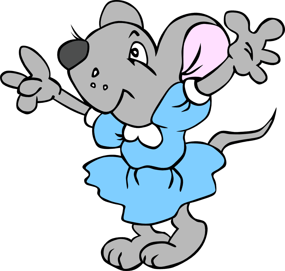 Girl Mouse Clipart - Girl Mouse Clipart - Transparent PNG Free Download | PNGio