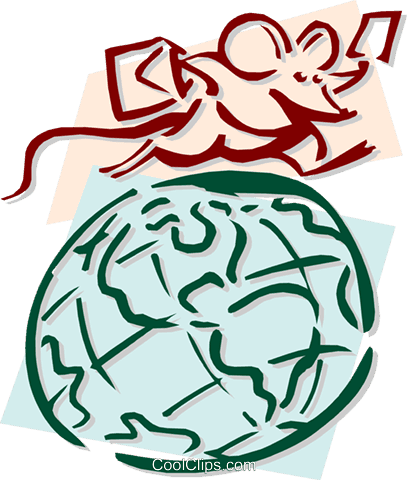 Mouse Traveling The World Concept Royalty Free Vector - Mouse Traveling The World Concept Royalty Free Vector - Transparent PNG Free Download | PNGio