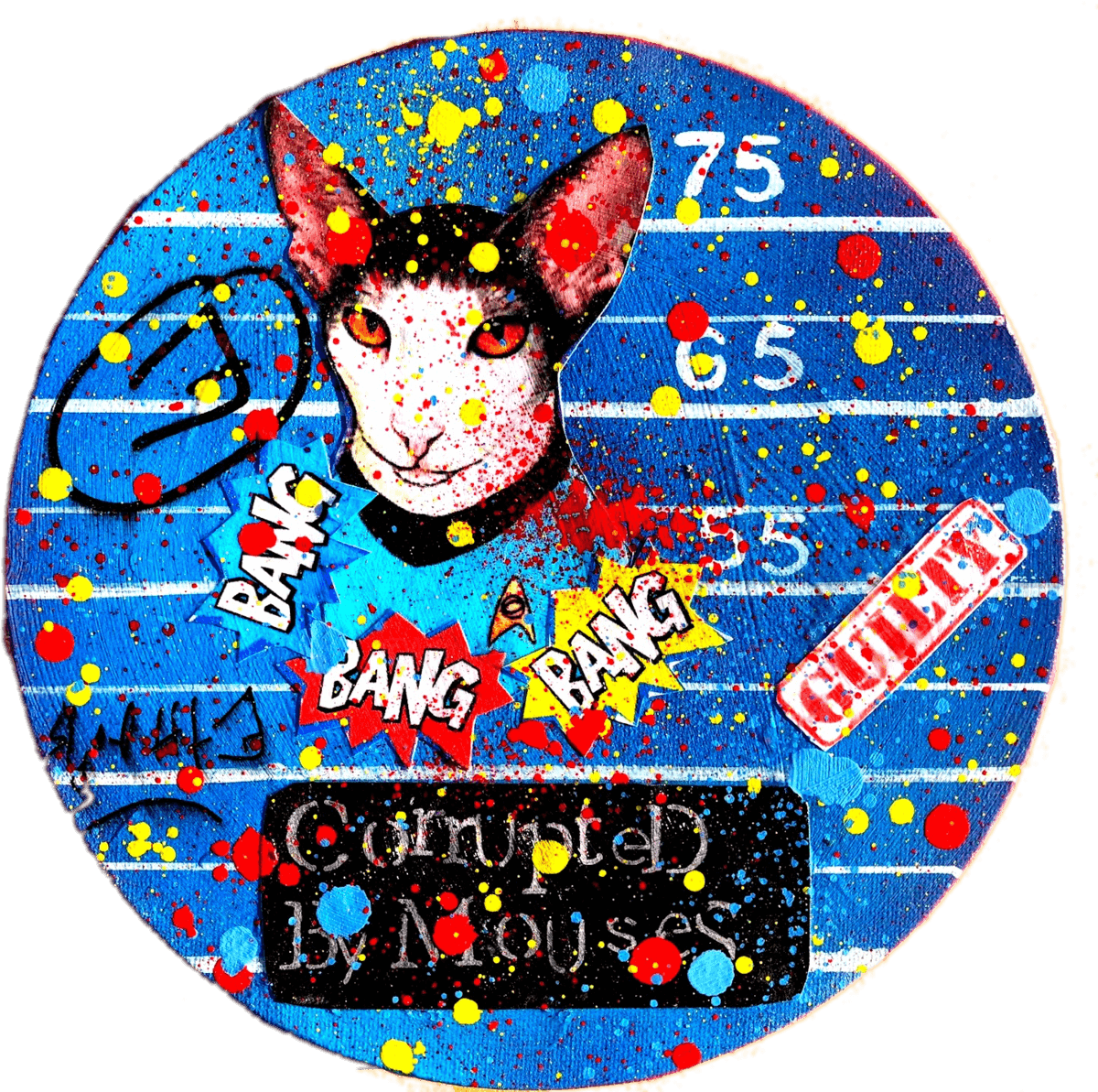 Collect This Art Spock Corrupted By Mouses Painting - Illustration - Transparent PNG Free Download | PNGio