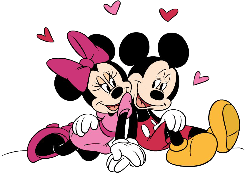 Mickey And Minnie Mouse Clipart - Mickey Mouse And Minnie Mouse - Transparent PNG Free Download | PNGio