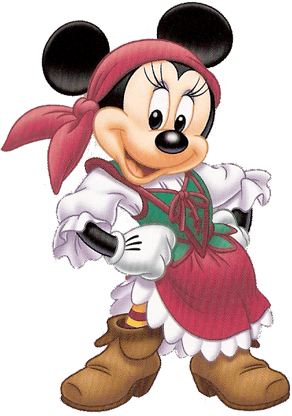 Minnie Mouse Clipart, Mickey Minnie Mouse, Disney Clipart, - Minnie Mouse Pirate - Transparent PNG Free Download | PNGio