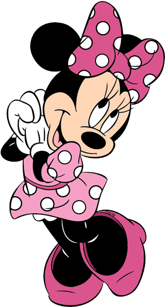 Minnie Mouse Clip Art - Pink Minnie Mouse Clipart - Transparent PNG Free Download | PNGio