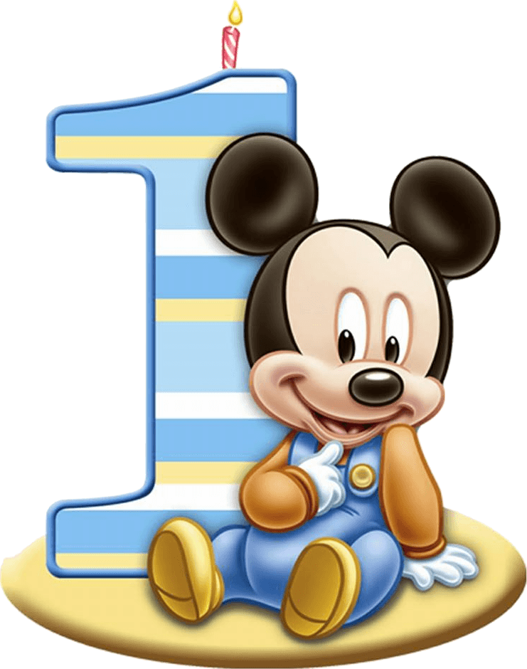 Svg Transparent Stock Baby Minnie Mouse 1st Birthday - Mickey Mouse For Birthday - Transparent PNG Free Download | PNGio